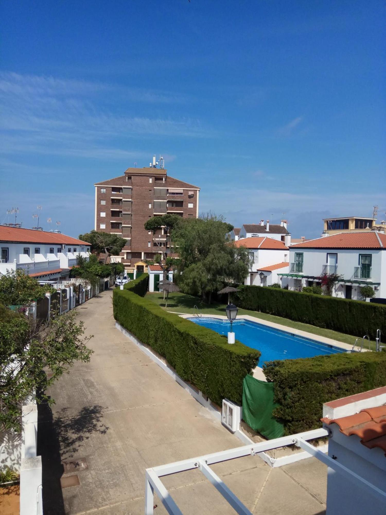 Islantilla Adosado Piscina, Parking 1 Minuto Al Mar Extérieur photo